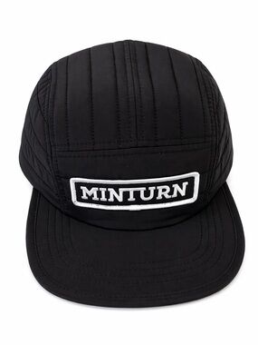 ALPINE KIND Men's Black & White SKI Quilted Cap Onesize NEW